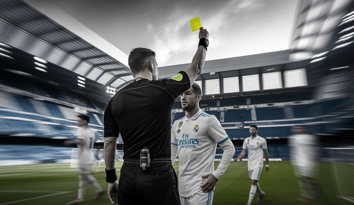 Image explorant les défis éthiques et d'intégrité dans le football