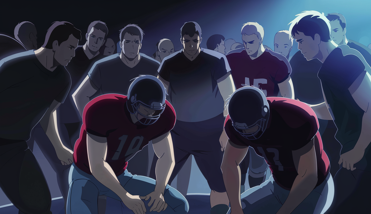 Illustration symbolique illustrant l'impact des blessures de joueurs essentiels sur leurs équipes de football