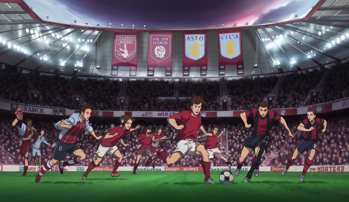 Affiche de match Premier League : Nottingham Forest vs Aston Villa