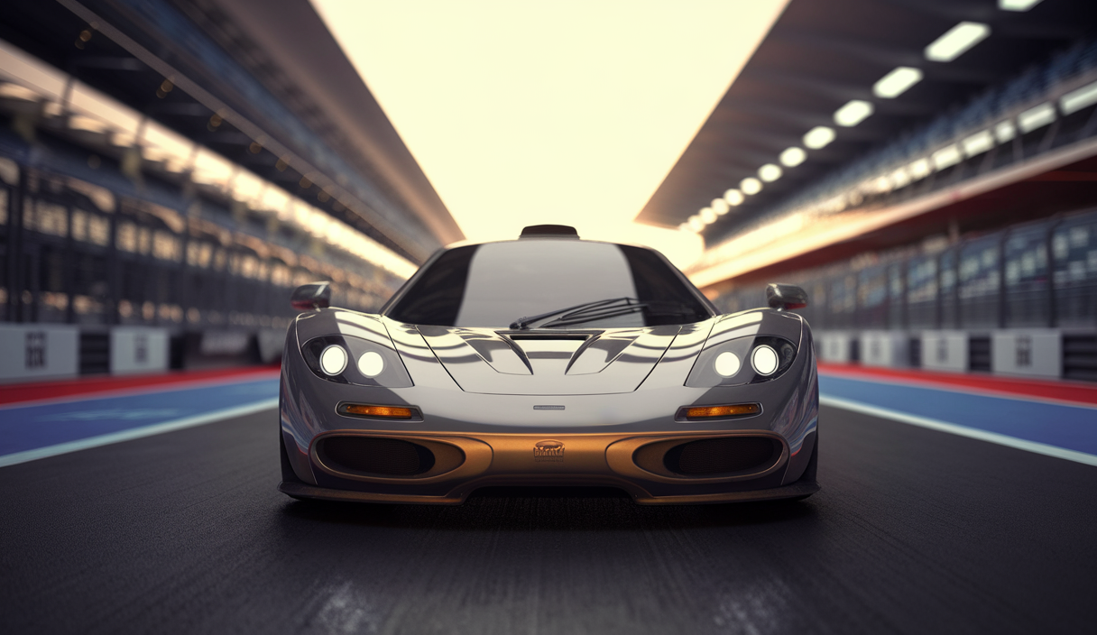 Illustration de McLaren en Formule 1 avec une dynamique symbolisant des partenariats stratégiques