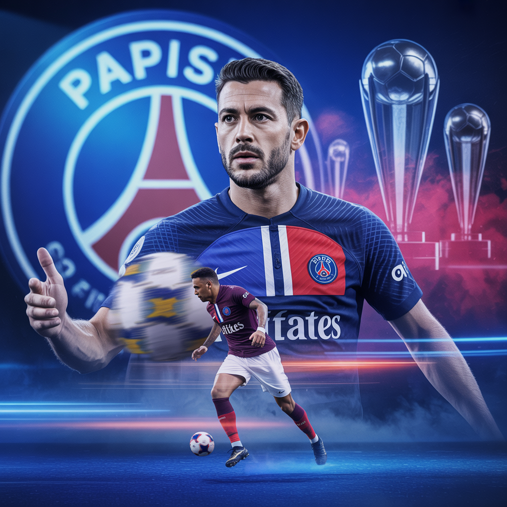 Illustration détaillée de la performance de Sergio Busquets et du PSG pour la Ligue des champions