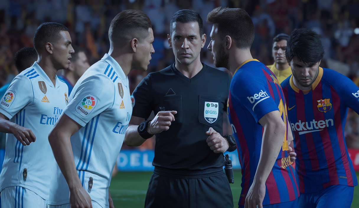 Scène dramatique de la finale de la Coupe du Roi entre le Real Madrid et le FC Barcelone