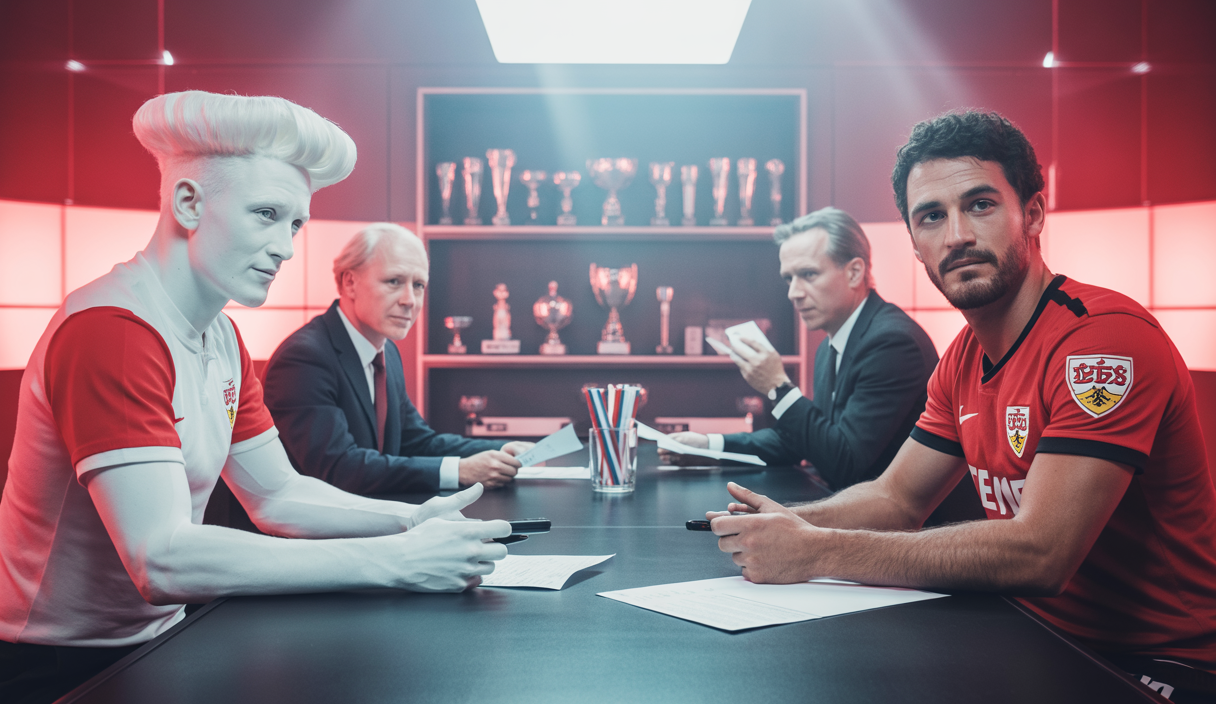 Illustration détaillée des négociations contractuelles du VfB Stuttgart avec Woltemade