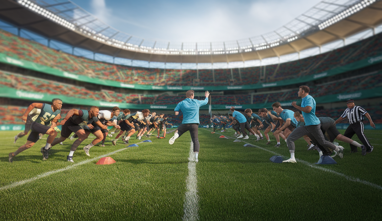 Visualisation dynamique des performances et stratégies footballistiques