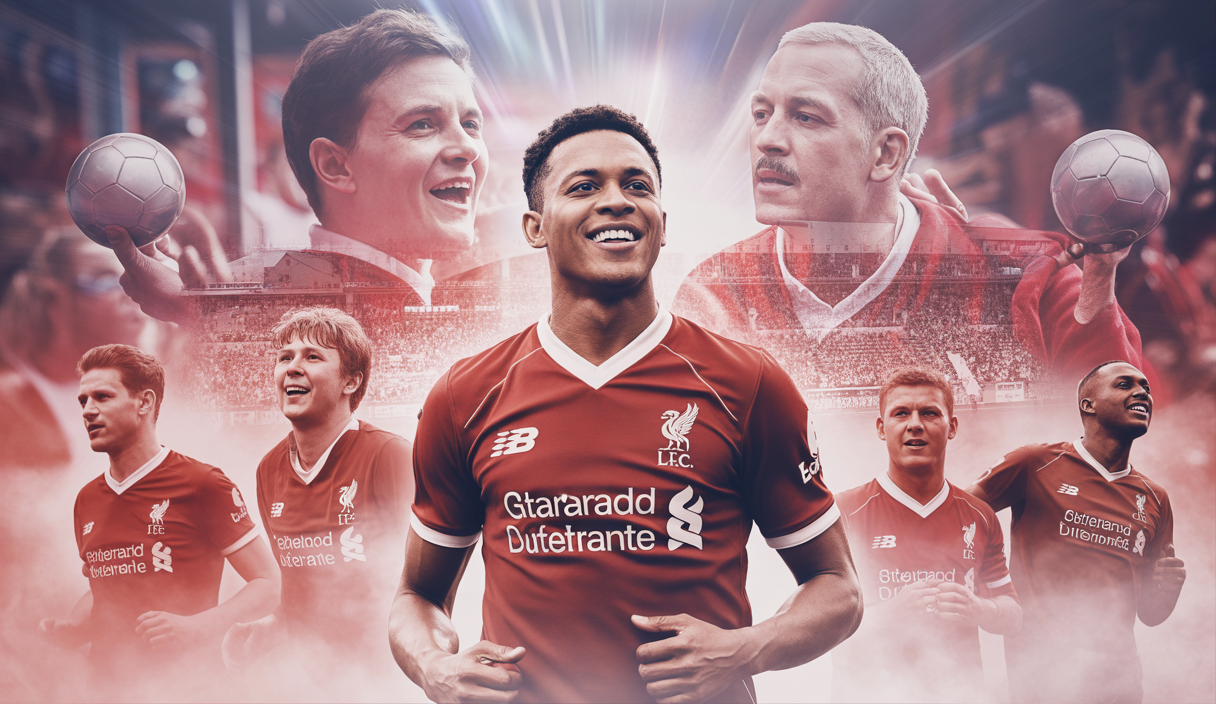 Représentation artistique du transfert de Florian Wirtz à Liverpool en 2025