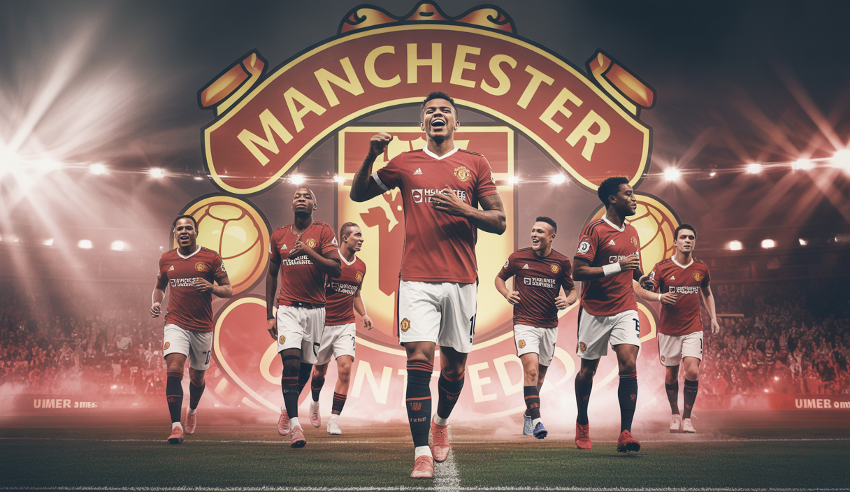 Matheus Cunha rejoignant Manchester United, portrait dynamique