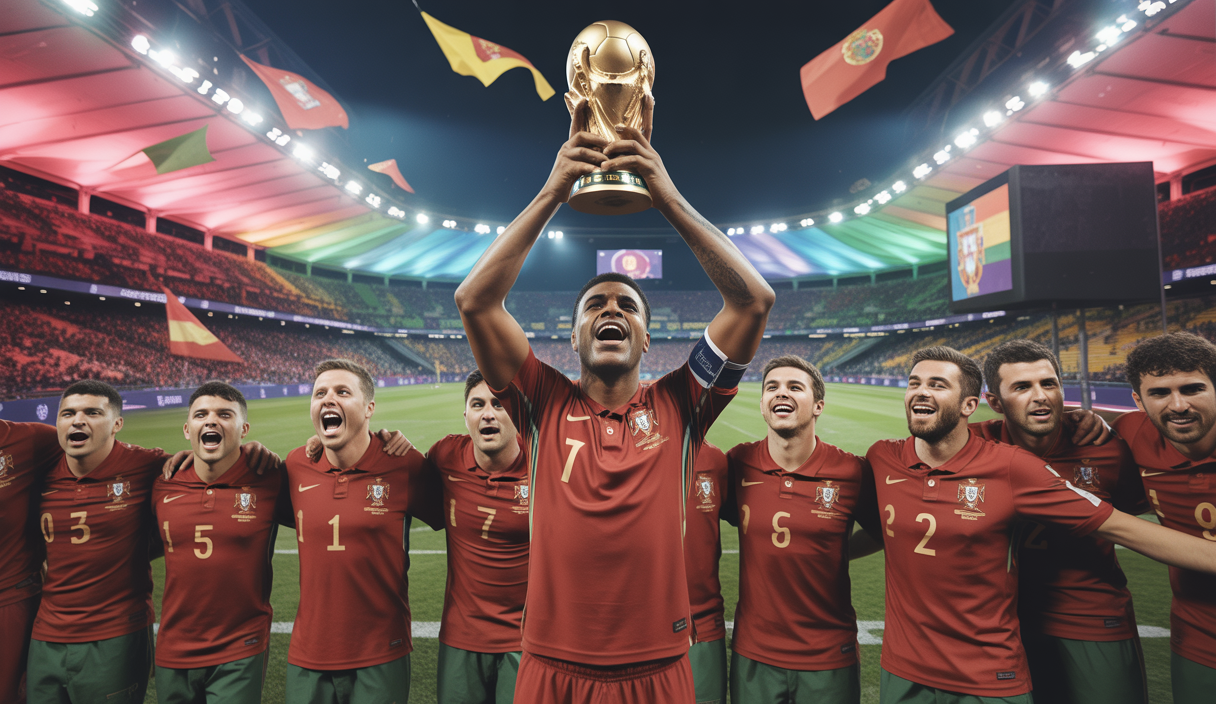 Victoire du Portugal en Ligue des Nations 2025 contre l'Espagne