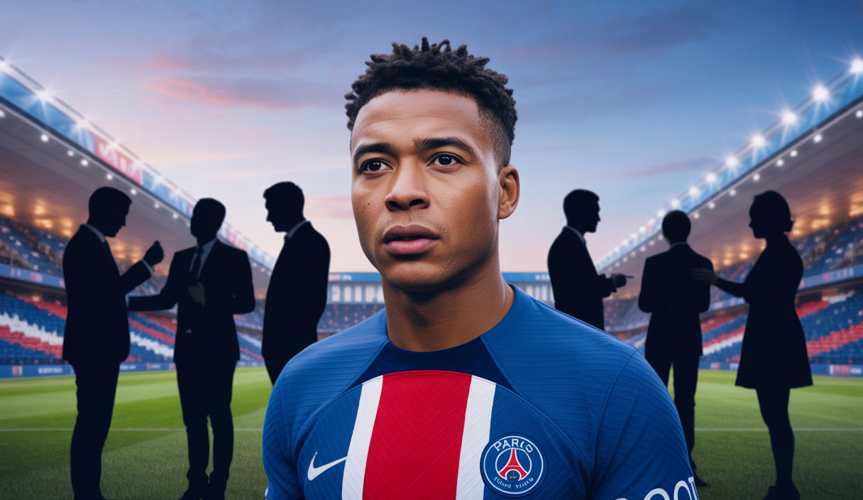 Kylian Mbappé en débat contractuel avec le PSG en 2025, tensions sur son avenir et perspectives de transfert