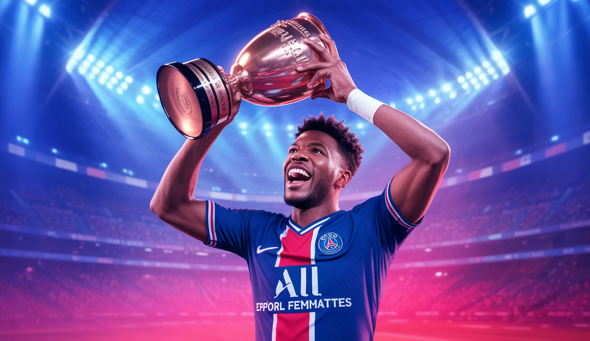 Un joueur du PSG décoré du titre de Joueur de la saison de la Ligue des Champions