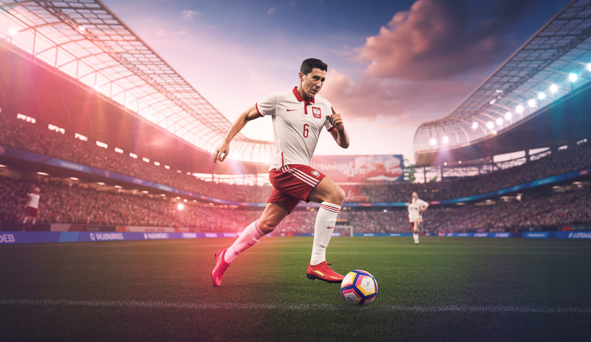 Robert Lewandowski dominant le football