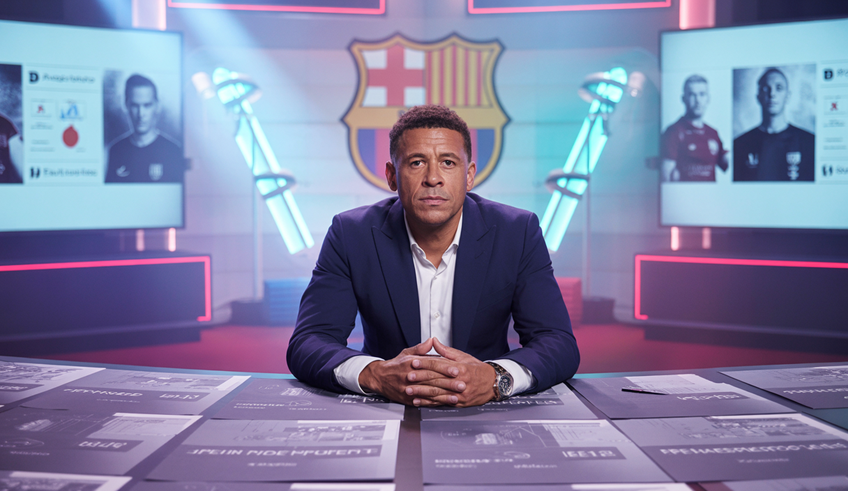 Hansi Flick planifiant le mercato ambitieux du FC Barcelone
