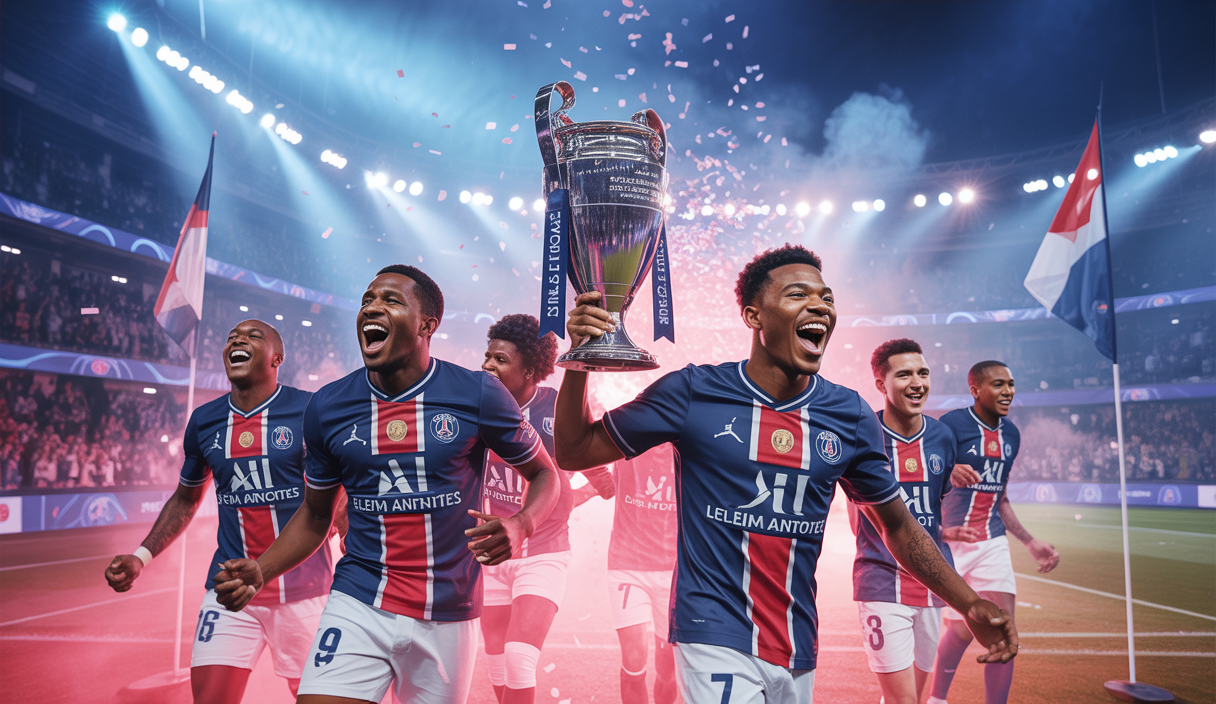 Victoire historique du PSG en Ligue des Champions 2025