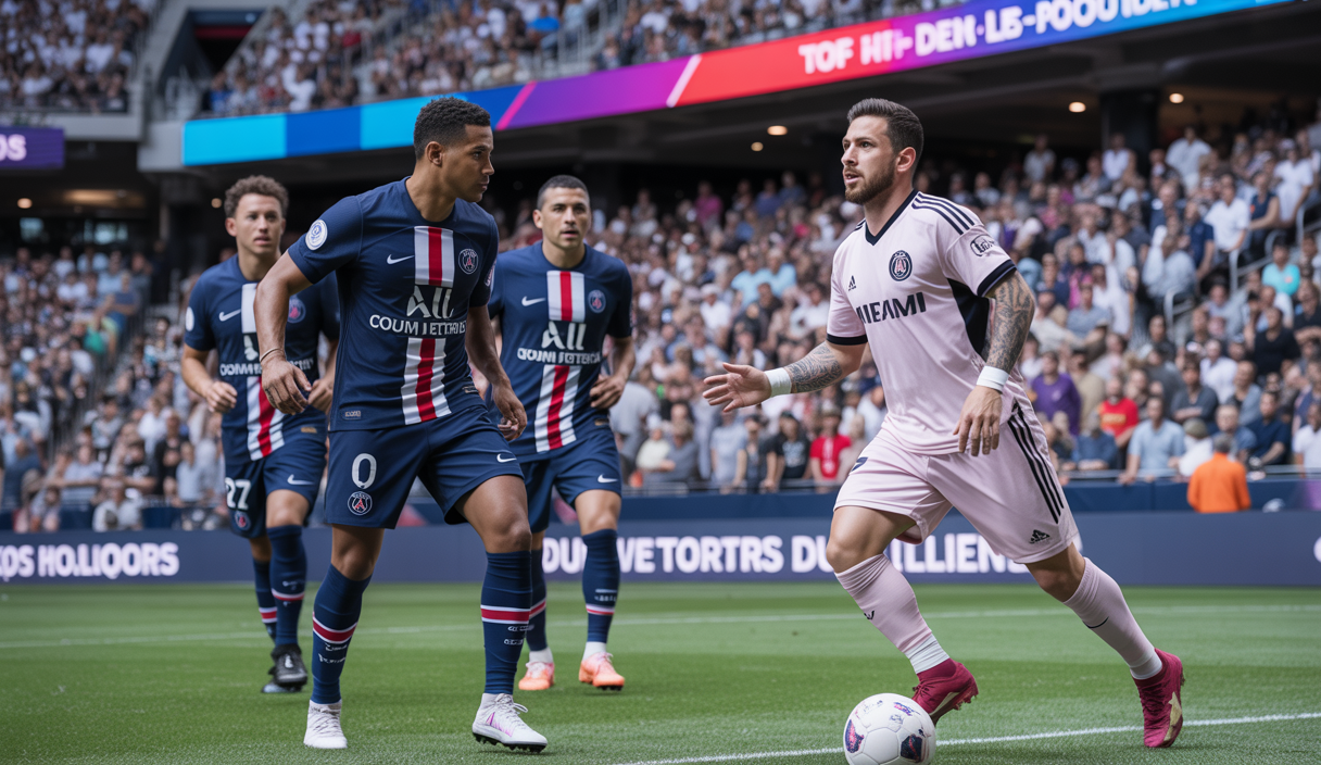 Le Paris Saint-Germain domine Inter Miami 4-0 lors d'un match intense de la Coupe du Monde des Clubs 2025 au Mercedes-Benz Stadium d'Atlanta