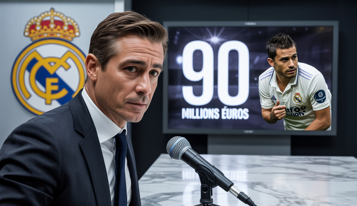 Coupe de presse illustrant le refus par le Real Madrid d’une offre record de 90 millions d’euros pour Viktor Gyökeres pendant le mercato estival 2025